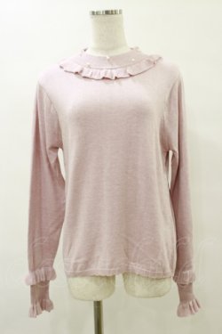 画像1: axes femme kawaii / ラメニットプル M ピンク H-25-07-23-046-AX-TO-NS-ZH