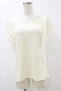 Fi.n.t / スカラップトップス Free IVORY H-25-07-23-054-CA-TO-NS-ZH