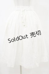 Fi.n.t / フレンチリネン風タックスカート Free OFF WHITE H-25-07-23-061-CA-SK-NS-ZH