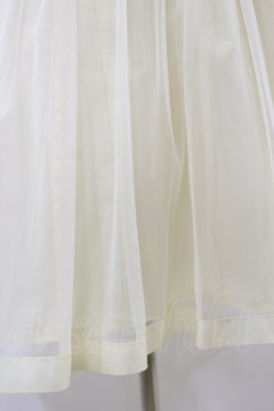 画像3: F&A / グログランリボン使いチュールスカート Free IVORY H-25-07-23-063-LO-SK-NS-ZH