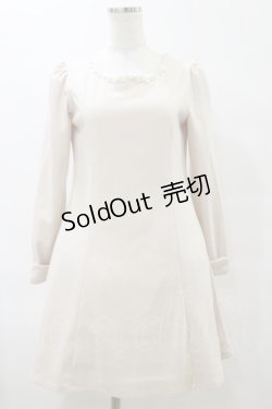 画像1: LODISPOTTO / バックリボンワンピース M アイボリー H-25-07-23-069-LO-OP-NS-ZH