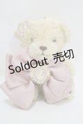 m petit by misako / くまちゃんバッグチャーム  ピンク H-25-07-23-012-LO-ZA-NS-ZH