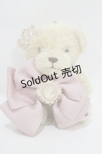 m petit by misako / くまちゃんバッグチャーム  ピンク H-25-07-23-012-LO-ZA-NS-ZH
