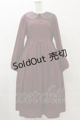 Maison de FLEUR / 女王/ワンピース Free Bordeaux H-25-07-23-074-LO-OP-NS-ZH