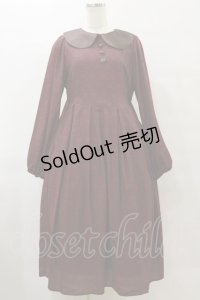 Maison de FLEUR / 女王/ワンピース Free Bordeaux H-25-07-23-074-LO-OP-NS-ZH