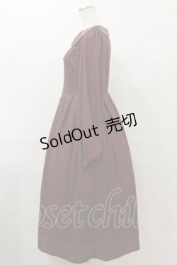 画像3: Maison de FLEUR / 女王/ワンピース Free Bordeaux H-25-07-23-074-LO-OP-NS-ZH