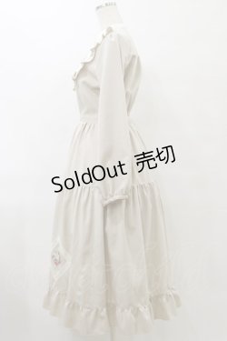 画像3: axes femme POETIQUE / ブロッキングベリー刺繍ワンピース M ベージュ H-25-07-23-075-AX-OP-NS-ZH