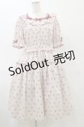 Melody BasKet / Melody BasKet×青木美沙子　Little dot heartワンピース M オフ/レッド H-25-07-23-077-LO-OP-NS-ZH