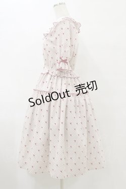画像3: Melody BasKet / Melody BasKet×青木美沙子　Little dot heartワンピース M オフ/レッド H-25-07-23-077-LO-OP-NS-ZH
