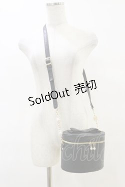 画像1: Amavel / Dreamy Ribbon Wrapping バニティバッグ  ブラック H-25-07-23-015-CA-BG-NS-ZH