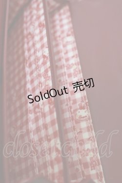 画像2: m petit by misako / サンリオキャラクターズコラボ ハローキティ TT*AMスカラップフラップウォレット  レッド H-25-07-23-016-LO-ZA-NS-ZH
