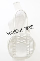 axes femme kawaii / ツインリボンラウンドバッグ  ラベンダー H-25-07-23-023-AX-BG-NS-ZH