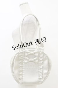 axes femme kawaii / ツインリボンラウンドバッグ  ラベンダー H-25-07-23-023-AX-BG-NS-ZH