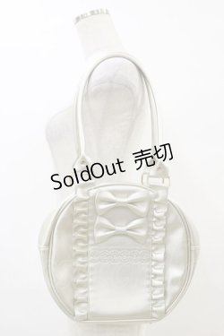 画像1: axes femme kawaii / ツインリボンラウンドバッグ  ラベンダー H-25-07-23-023-AX-BG-NS-ZH
