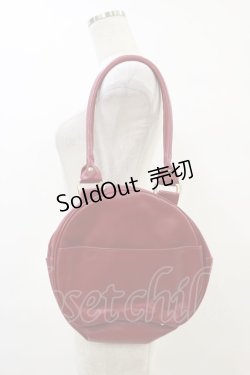 画像2: axes femme kawaii / ツインリボンラウンドバッグ  レッド H-25-07-23-024-AX-BG-NS-ZH