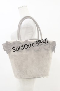 m petit by misako / NINA'Sコラボ リボンファーバッグ  ベージュ H-25-07-23-025-LO-BG-NS-ZH