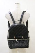 m petit by misako / TT*AMキルティングRK  ブラック H-25-07-23-026-LO-BG-NS-ZH