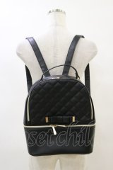 m petit by misako / TT*AMキルティングRK  ブラック H-25-07-23-026-LO-BG-NS-ZH
