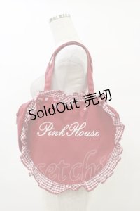 PINK HOUSE / PINK HOUSE × misako aoki ハートバッグ  レッド H-25-07-23-029-LO-BG-NS-ZH