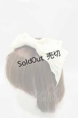 画像1: Melody BasKet / グログランリボンクリップ  オフ H-25-07-23-005-LO-AC-NS-ZH