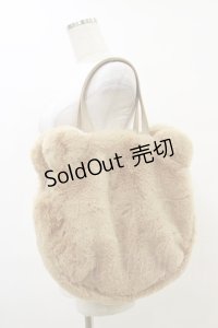 PINK HOUSE / PINK HOUSE×misako aoki くまみみファーバッグ  ベージュ H-25-07-23-032-LO-BG-NS-ZH