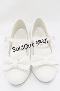 axes femme kawaii / ローヒールリボンパンプス L オフ H-25-07-23-033-AX-SH-NS-ZH