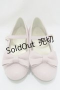axes femme kawaii / ローヒールリボンパンプス  L(24.5cm) ピンク H-25-07-23-034-AX-SH-NS-ZH