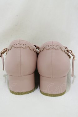 画像3: axes femme kawaii / ローヒールリボンパンプス  L(24.5cm) ピンク H-25-07-23-034-AX-SH-NS-ZH