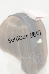 m petit by misako / NINA'sコラボ AM*NIフラワーカチューシャ  ブラック H-25-07-23-006-LO-AC-NS-ZH