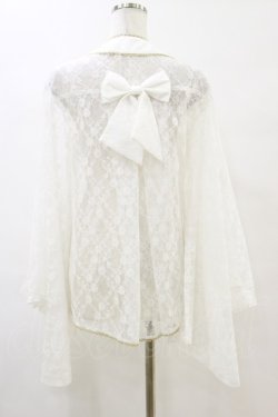 画像2: metamorphose / 着物袖レースボレロ Free オフ H-25-07-23-037-ME-TO-NS-ZH