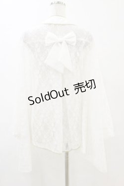 画像2: metamorphose / 着物袖レースボレロ Free オフ H-25-07-23-037-ME-TO-NS-ZH