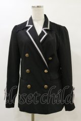 axes femme / 袖レースアップジャケット M ブラック H-25-07-23-039-AX-JA-NS-ZH