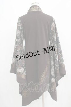 画像3: Qutie Frash / 着物カーデ  茶 H-25-07-24-029-QU-TO-KB-ZH