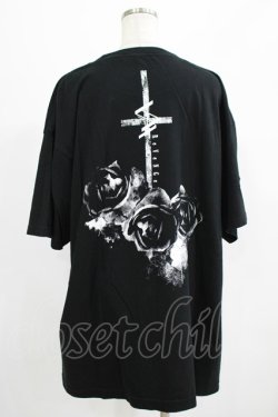 画像3: SEX POT ReVeNGe / Ghost Bunny BIGカットソー  黒 H-25-07-24-038-SP-TO-KB-ZH