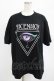 画像1: LISTEN FLAVOR / 宇宙の瞳ビッグTシャツ  ブラック H-25-07-24-039-PU-TO-KB-ZH (1)