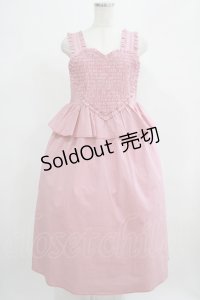 Candy Stripper / MY SWEET GINGHAM CHECK ONE-PIECE  レッド H-25-07-24-005-PU-OP-KB-ZH