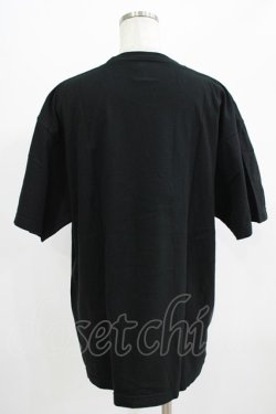 画像3: LISTEN FLAVOR / 宇宙の瞳ビッグTシャツ  ブラック H-25-07-24-039-PU-TO-KB-ZH