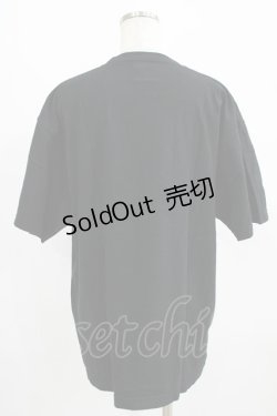 画像3: LISTEN FLAVOR / 宇宙の瞳ビッグTシャツ  ブラック H-25-07-24-039-PU-TO-KB-ZH