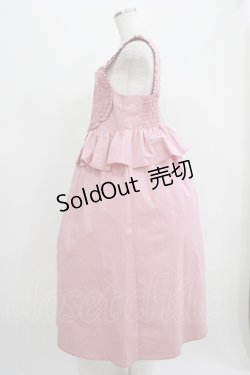 画像2: Candy Stripper / MY SWEET GINGHAM CHECK ONE-PIECE  レッド H-25-07-24-005-PU-OP-KB-ZH