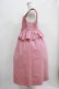 画像2: Candy Stripper / MY SWEET GINGHAM CHECK ONE-PIECE  レッド H-25-07-24-005-PU-OP-KB-ZH (2)