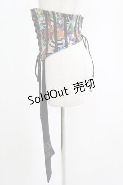 画像2: Qutie Frash / 2017パティキュラ限定 コルセット  ブラック×ネオン H-25-11-16-008-QU-TO-KB-ZH