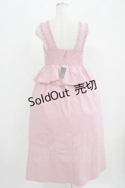 画像3: Candy Stripper / MY SWEET GINGHAM CHECK ONE-PIECE  レッド H-25-07-24-005-PU-OP-KB-ZH