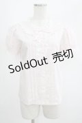MILK / Lunaブラウス  ベビーピンク H-25-07-24-046-ML-BL-KB-ZH