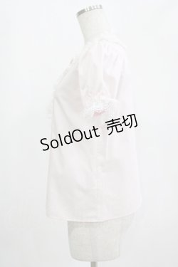 画像2: MILK / Lunaブラウス  ベビーピンク H-25-07-24-046-ML-BL-KB-ZH