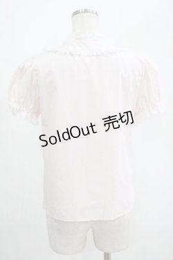 画像3: MILK / Lunaブラウス  ベビーピンク H-25-07-24-046-ML-BL-KB-ZH