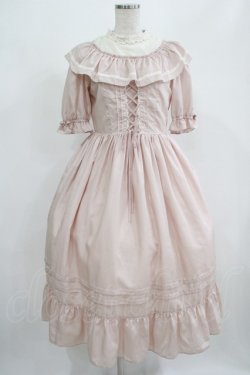 画像1: Melody BasKet / Lady of Quality dress  ピンク H-25-07-24-006-LO-OP-KB-ZH