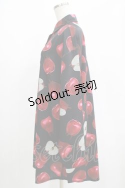 画像2: LISTEN FLAVOR / 誘惑の果実総柄ビッグシャツ  SWEET H-25-07-24-050-PU-BL-KB-ZH