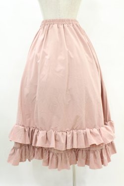 画像2: FLC / MINA*ティアードスカート L ピンク H-25-07-24-1041-0-SK-NS-ZH