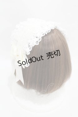 画像2: SPINNS / レースヘッドドレス  生成り H-25-07-24-1005-0-AC-NS-ZH