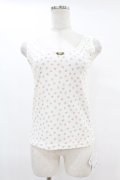Fi.n.t / ローズモチーフ付き小花柄タンクトップ Free PINK H-25-07-24-1050-CA-TO-NS-ZH